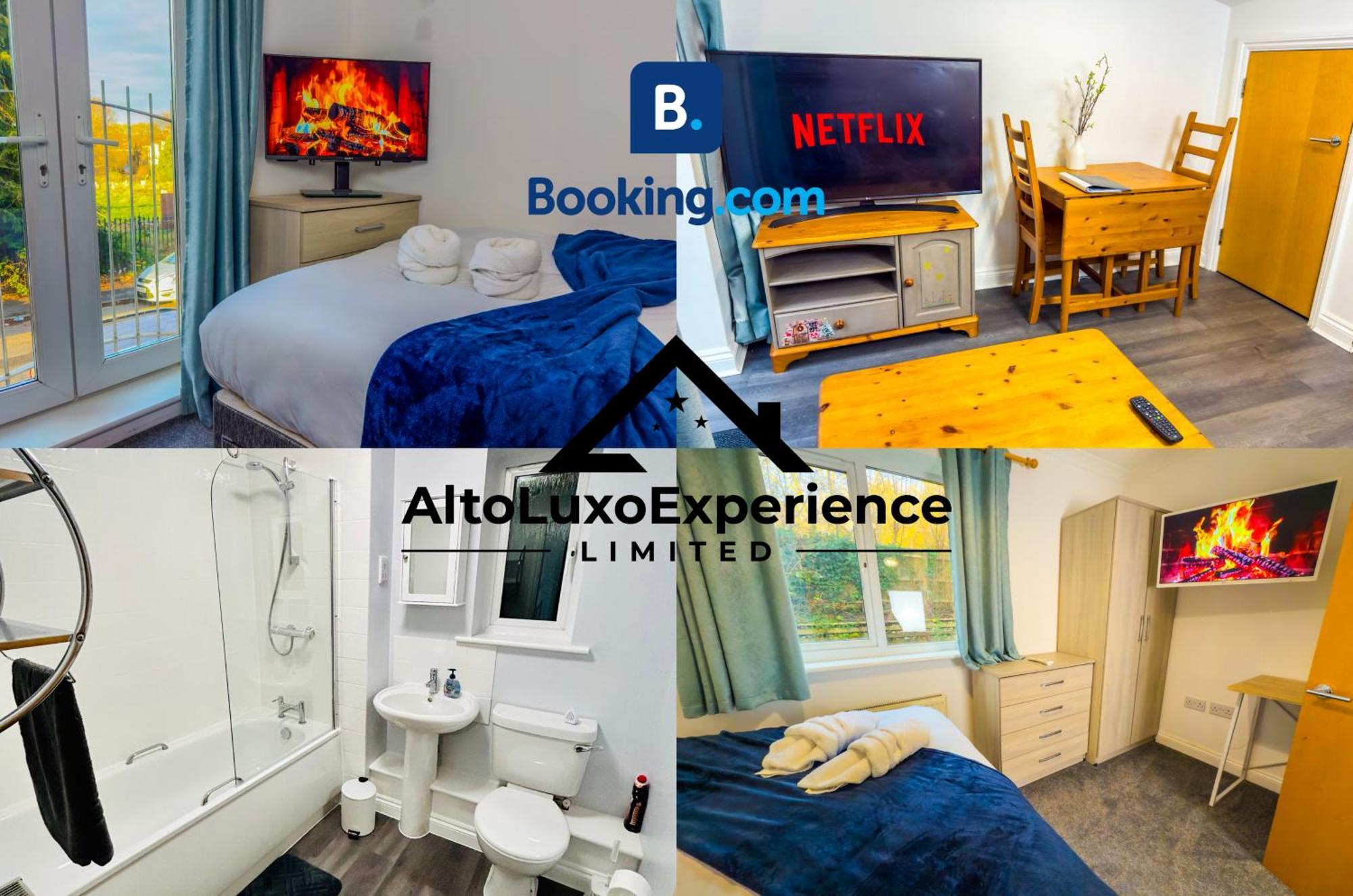 Holiday home The Purple 5 Bedroom House By Altoluxoexperience Short Lets & Serviced With Free Parking